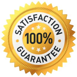 Logo 100% satisfied